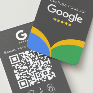 Carte NFC & QR Personnalisable | Edition Google